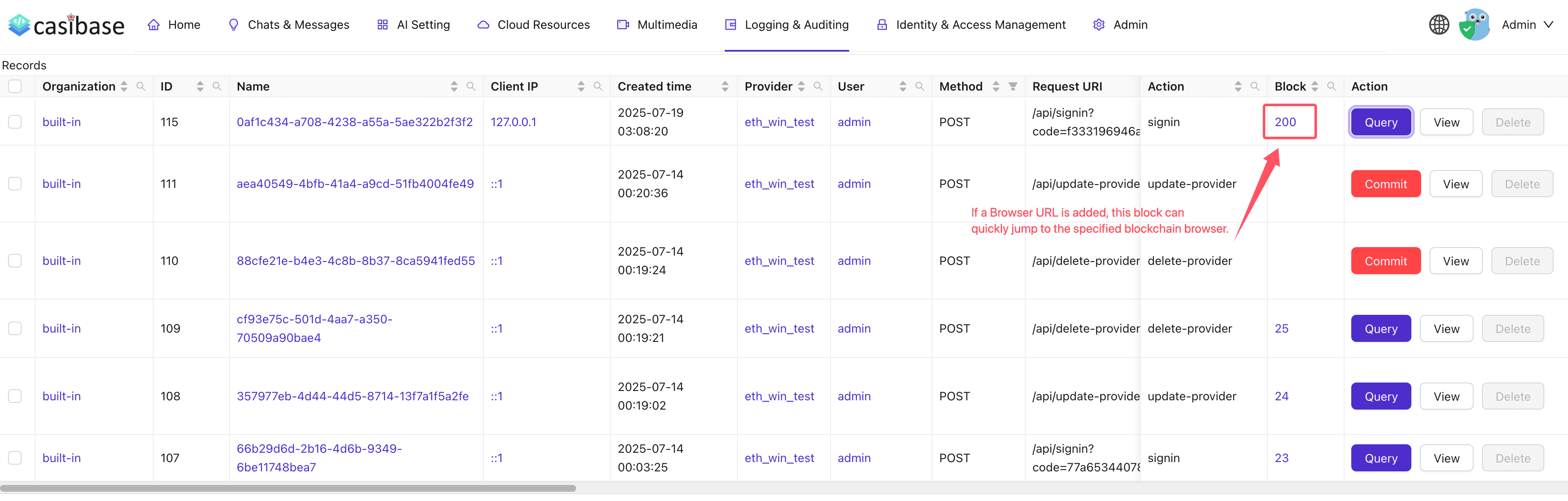 Browser URL Configuration