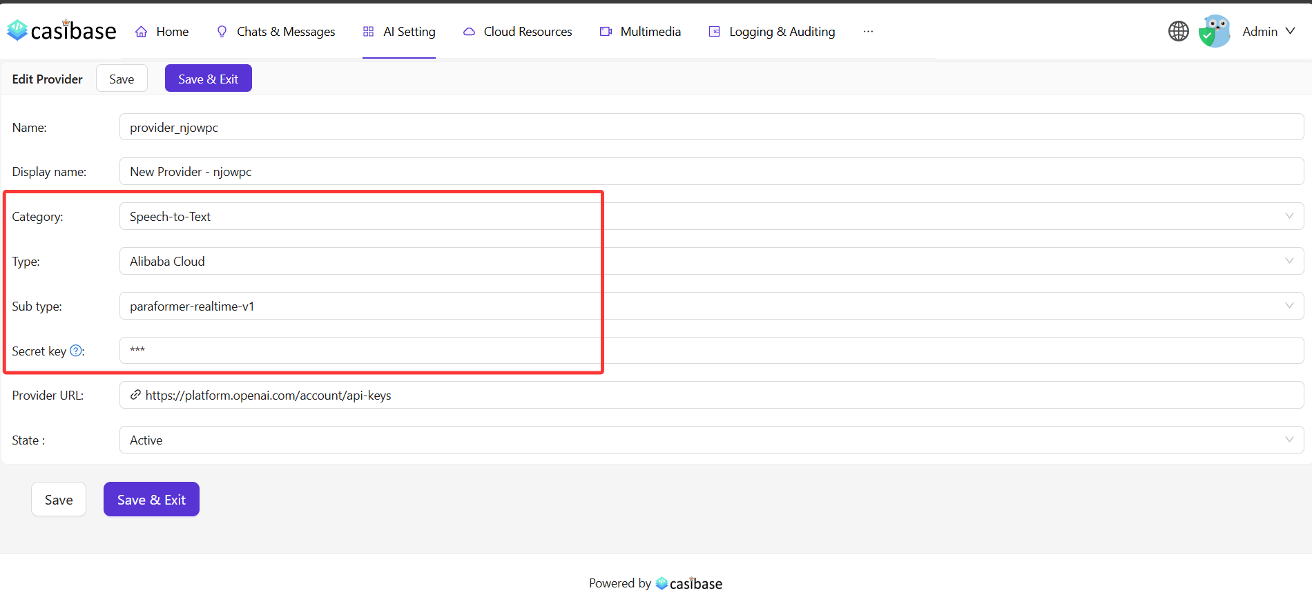 Casibase-providers-add