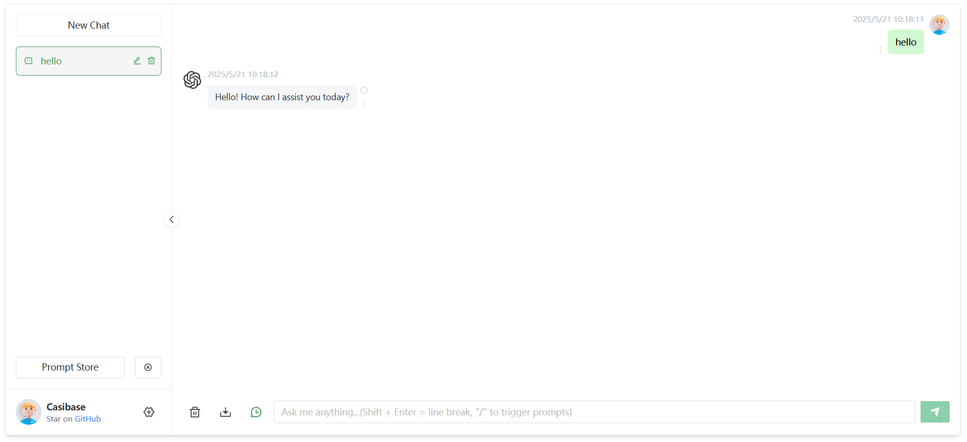 Casibase-provider-api-key